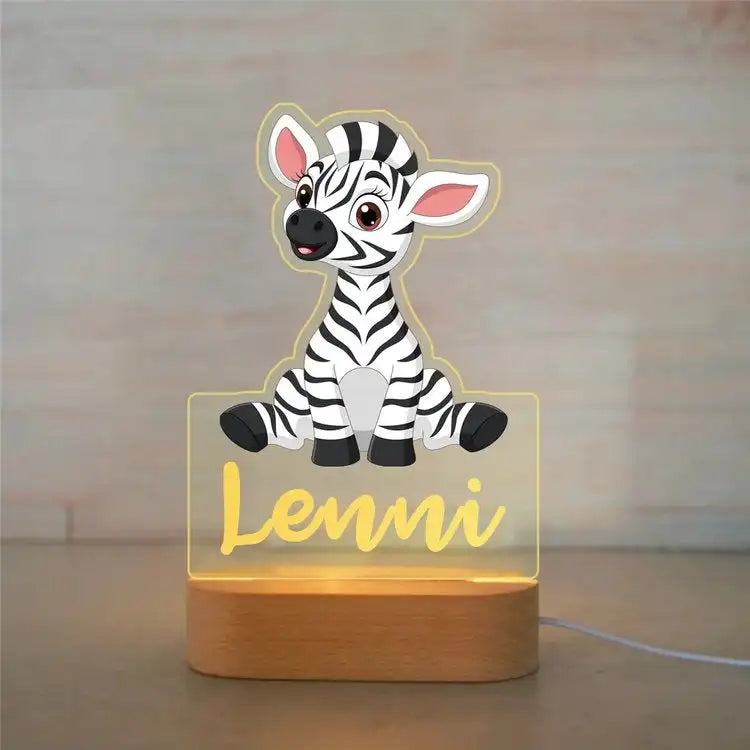 Lampada animali personalizzata