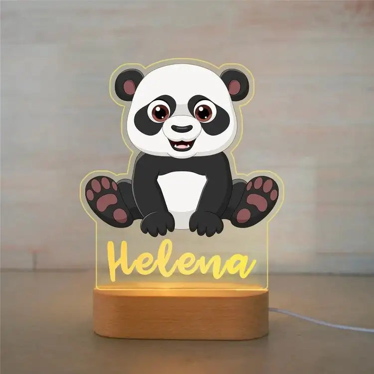 Lampada animali personalizzata