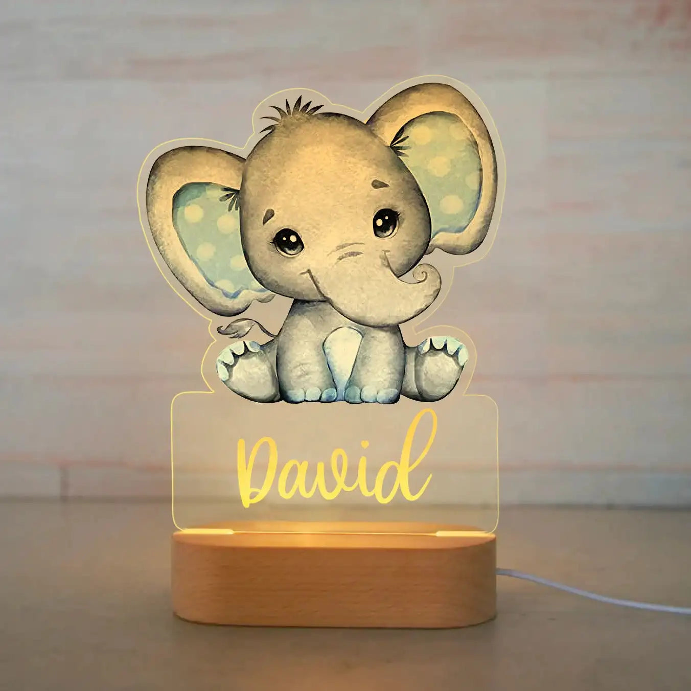 Lampada animali personalizzata