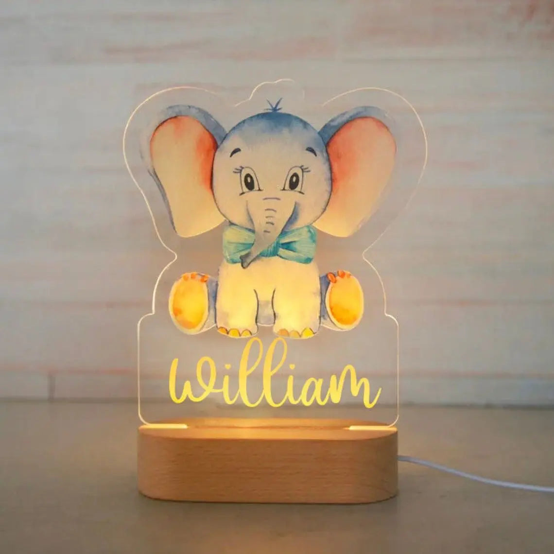 Lampada animali personalizzata