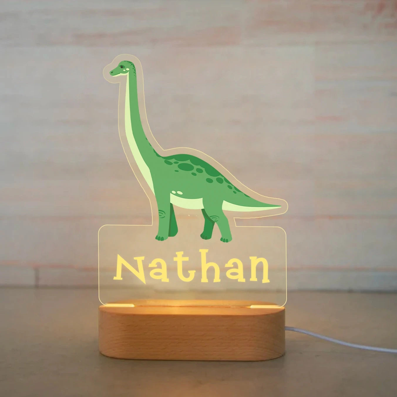Lampada animali personalizzata